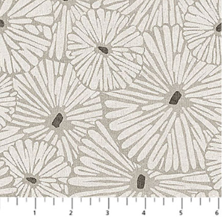 Modern Elements - Floral, Taupe