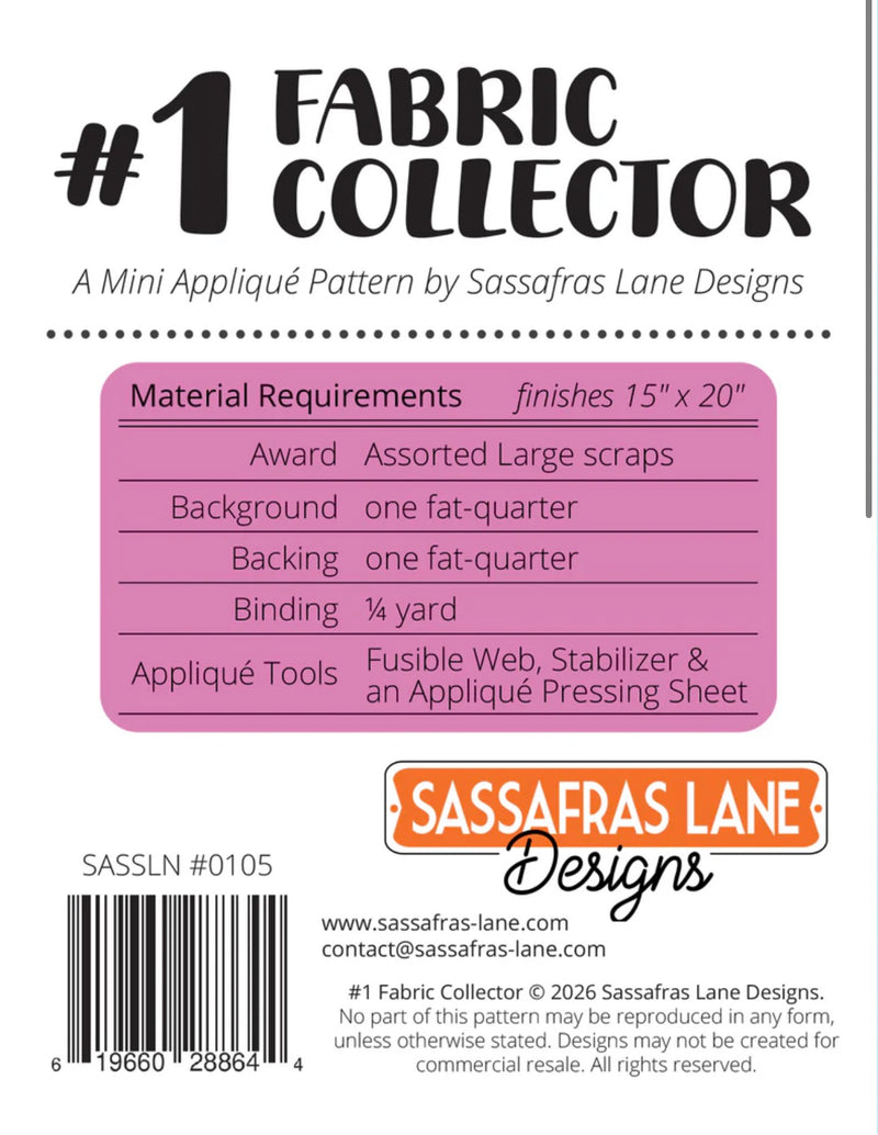 Fabric Collector Mini Quilt