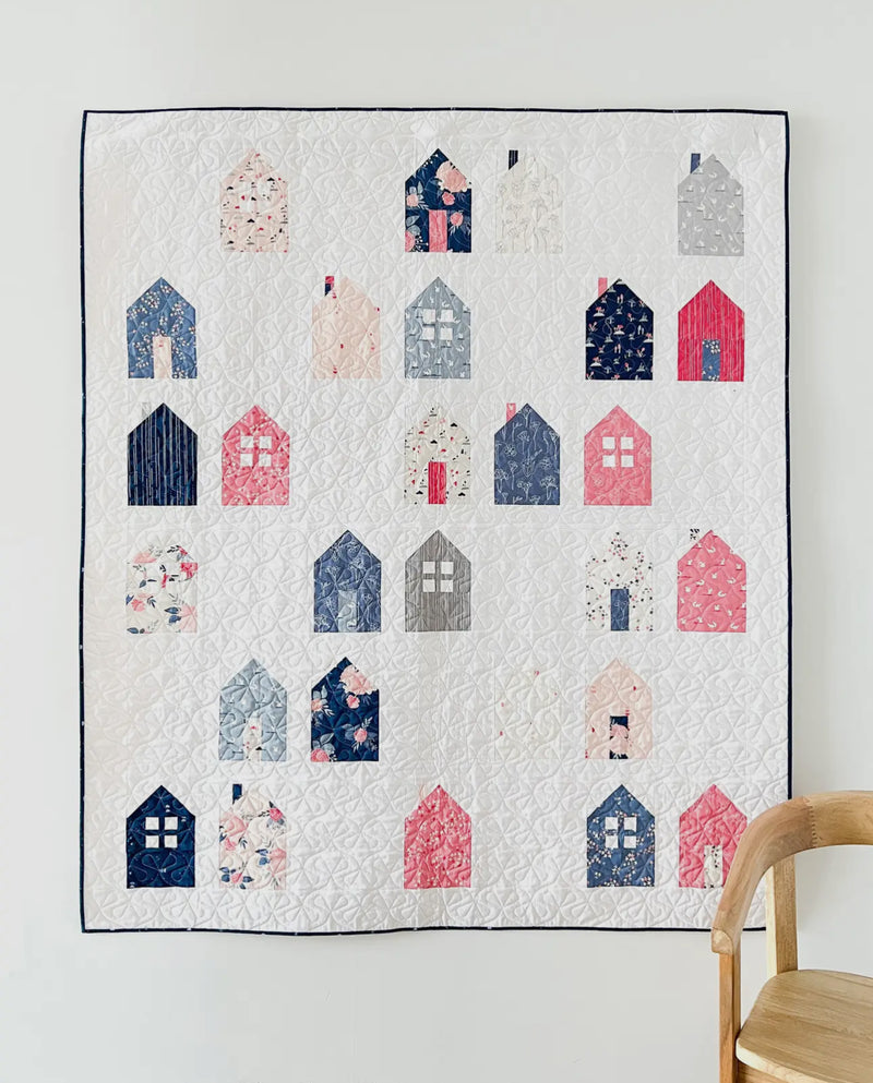 Cozy Village Quilt Pattern by Cotton and Joy