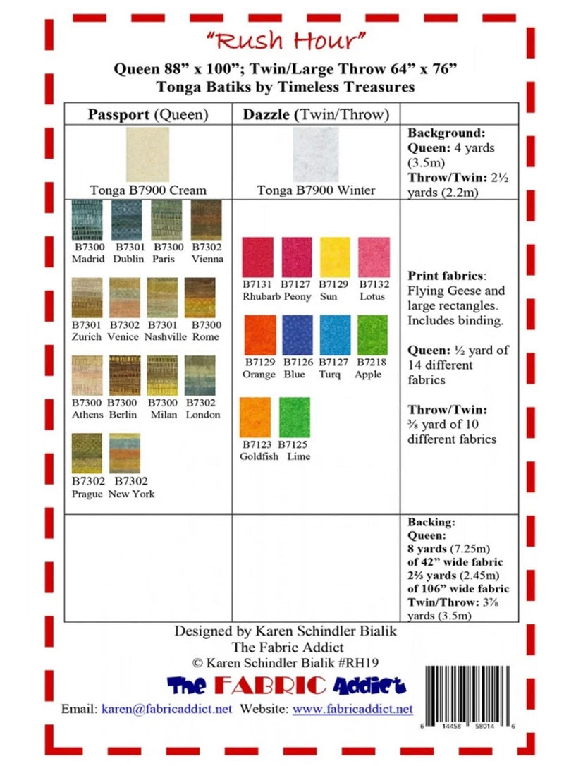 Rush Hour by The Fabric Addict