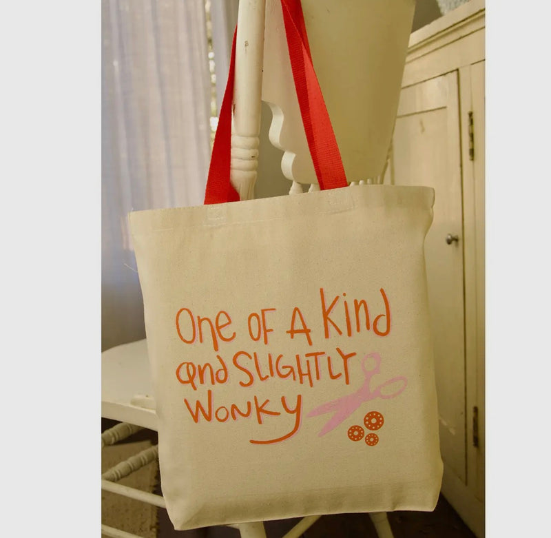 Canvas Tote - One of a Kind …