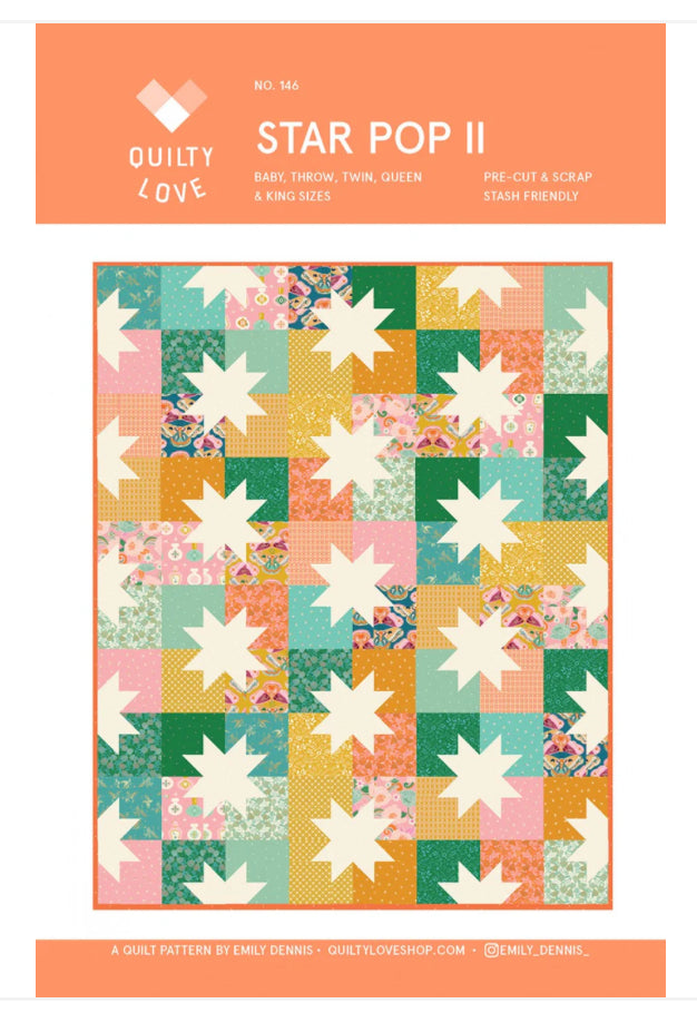 Star Pop II Quilt Kit