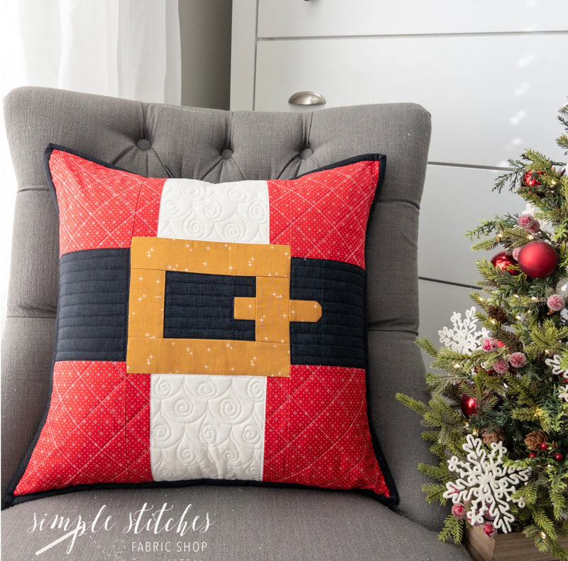 Santa’s Big Day Table Runner & Pillow Pattern