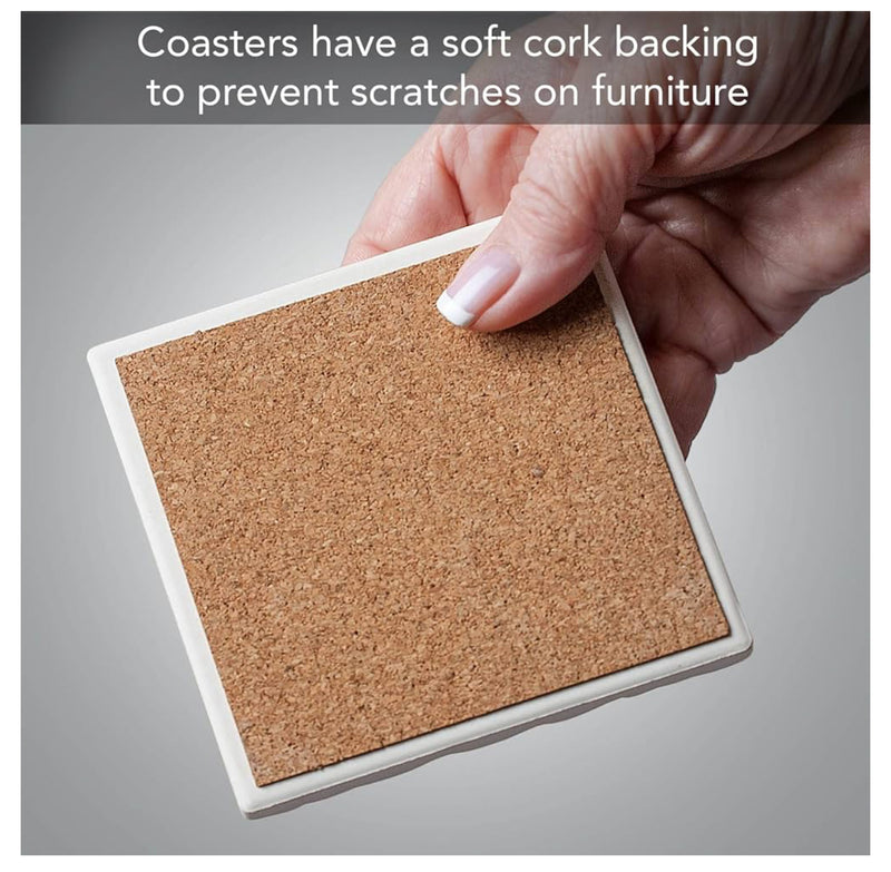 Thirsty Stone Barn Quilt Coaster