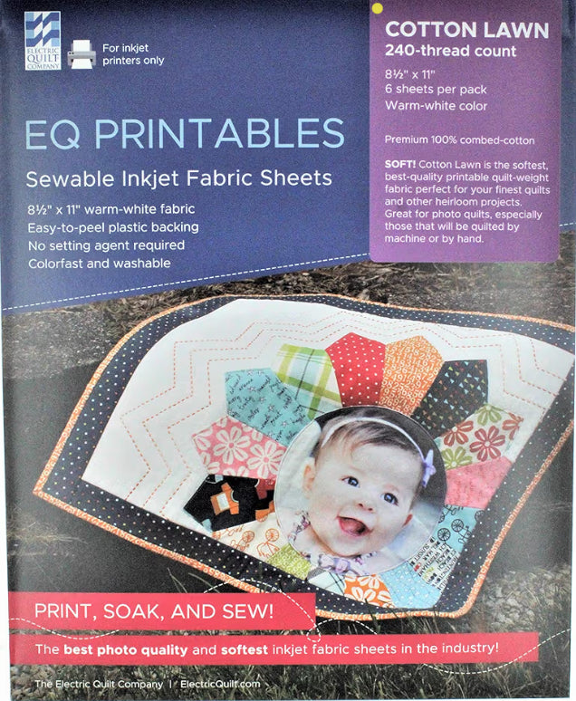 Premium Cotton Lawn Inkjet Fabric