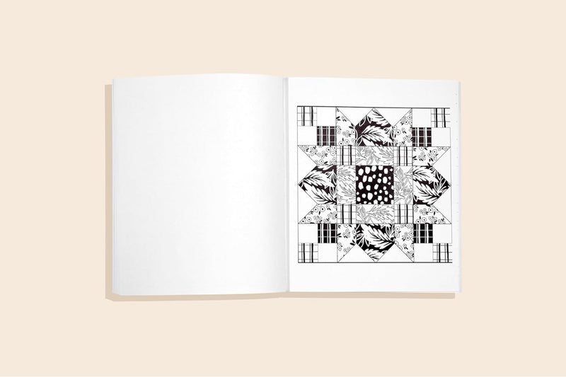 Modern Quilting Coloring Book