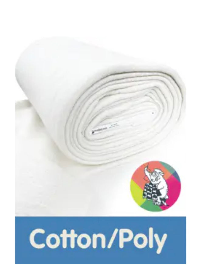 Matilda’s Own Cotton/ Poly Batting  - 10m