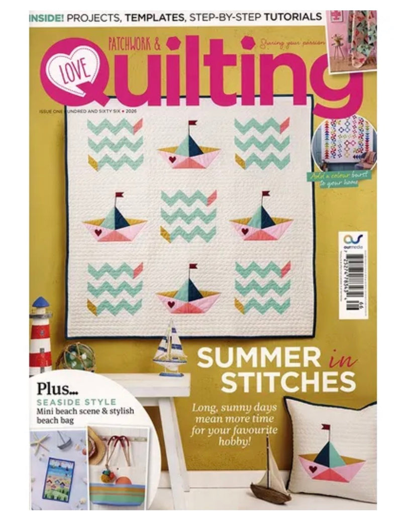 Love Patchwork & Quilting- 166
