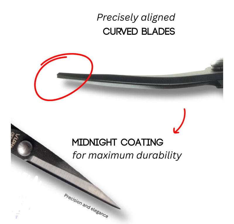 LDH - 4.5” Curved Blade Scissors