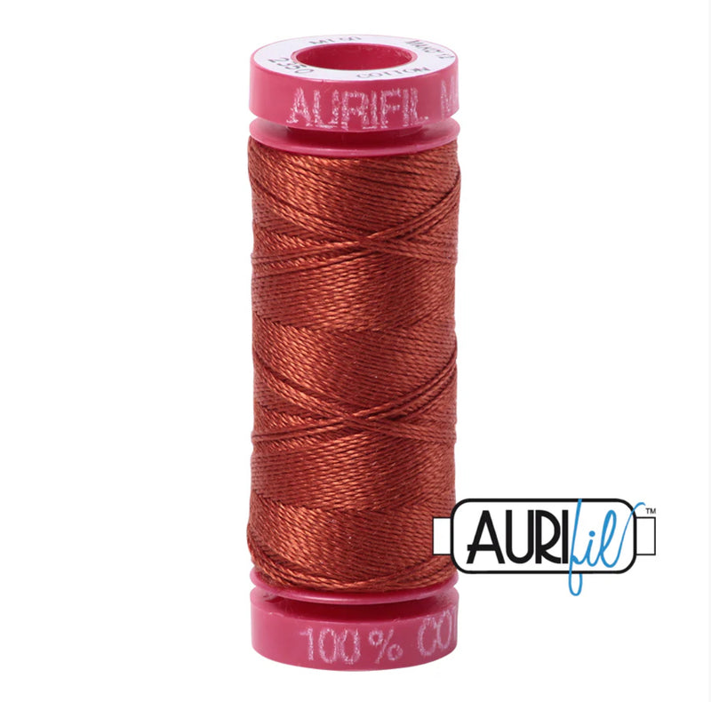 Aurifil - 12 wt - Hand Work & Embellishment - Small Spools (325 m)