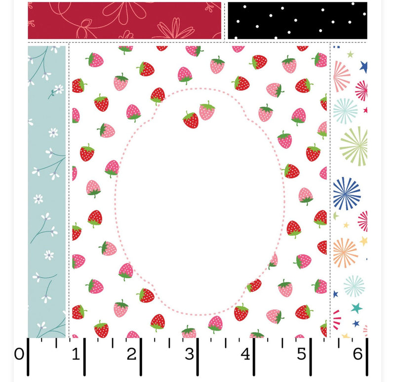 Stitched With Love Label Panel by Kimberbell