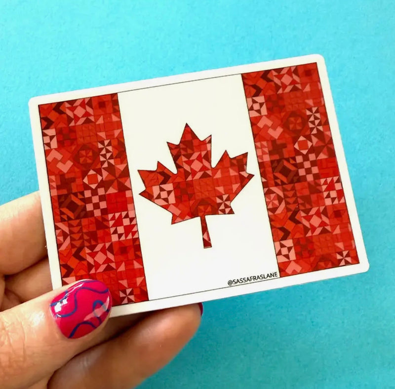 Canada Quilt Sticker