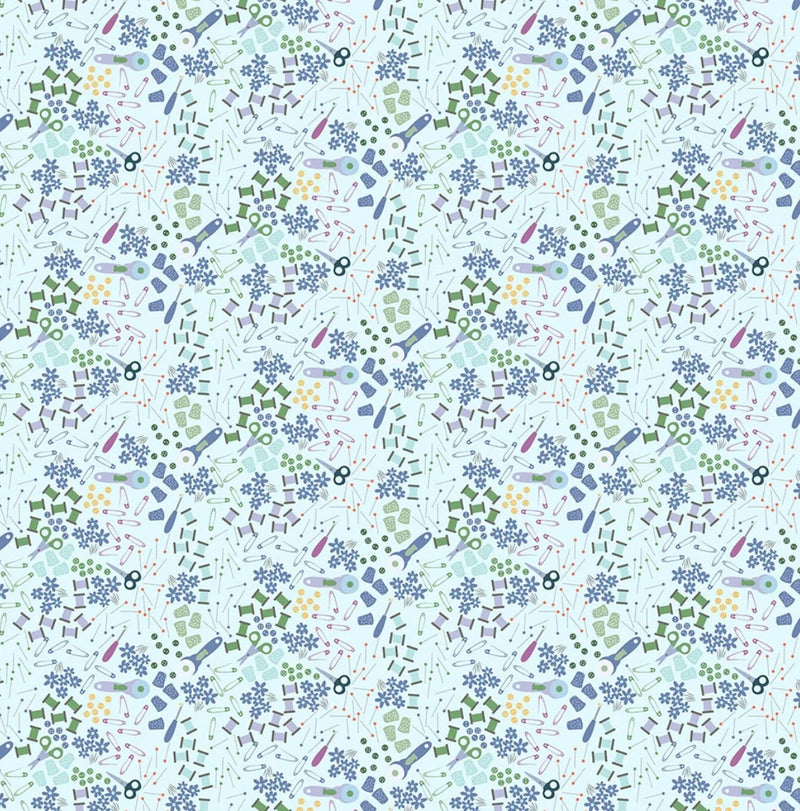 Shop Hop - Notions, Blue