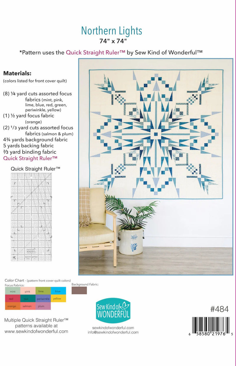 Northern Lights Quilt Pattern by Sew Kind of Wonderful