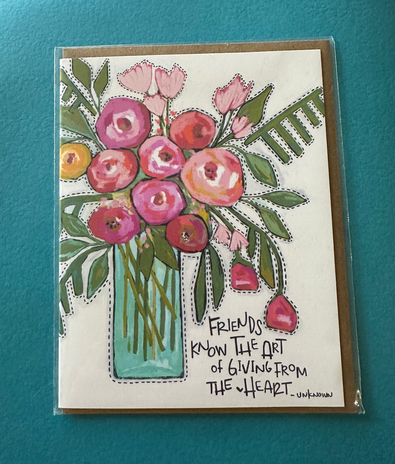 Greeting Card - Friends Know the Art …