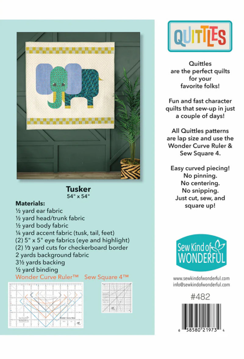 Tusker Quilt Pattern