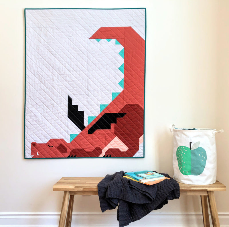 Dragon Dreams Pattern by Apples & Beavers