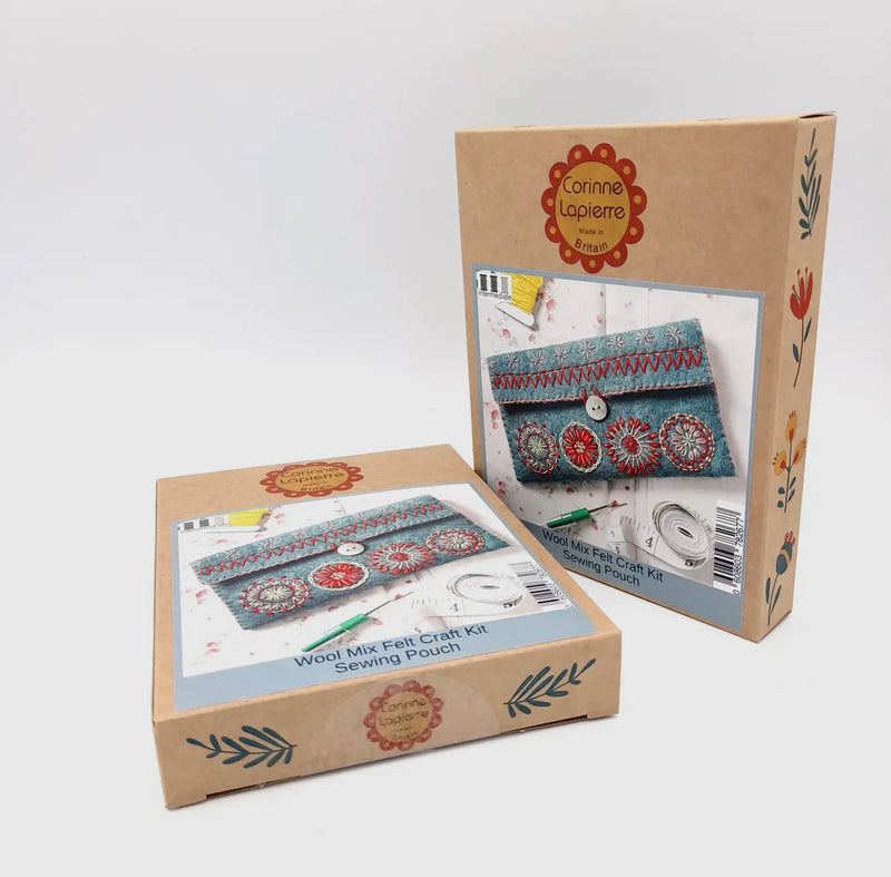 Sewing Pouch Felt Craft Kit