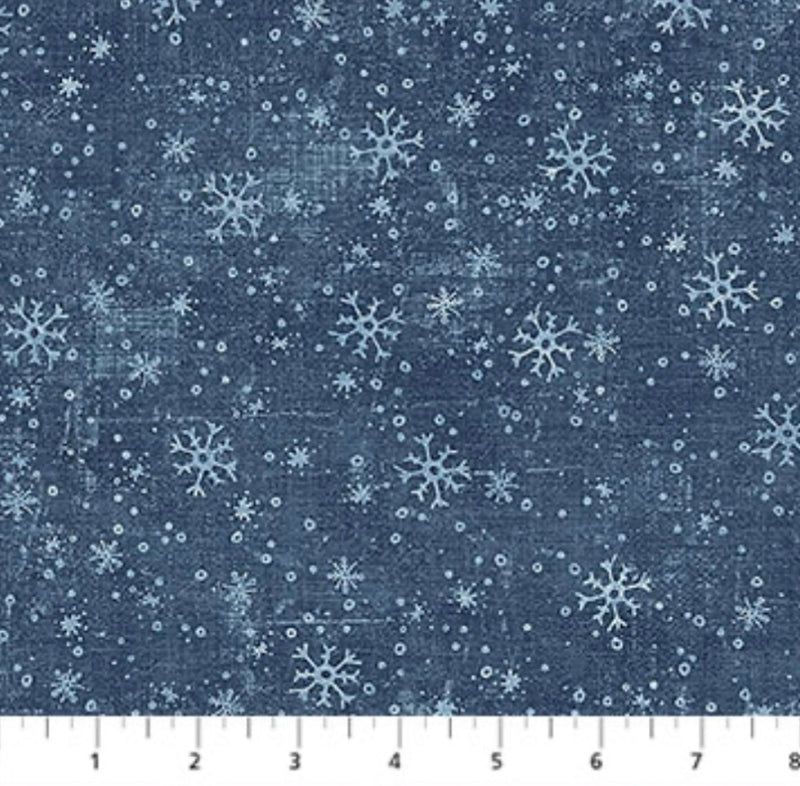 Village Folk - Snowflake, Blue