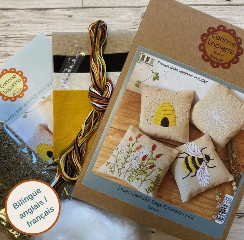 Linen Lavender Bags Kit - Spring