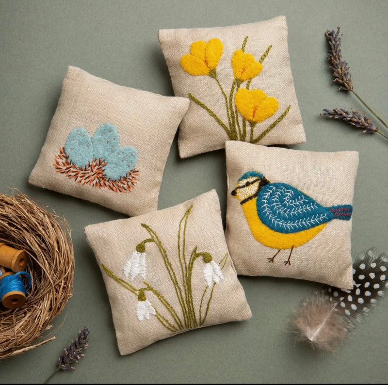 Linen Lavender Bags Kit - Spring