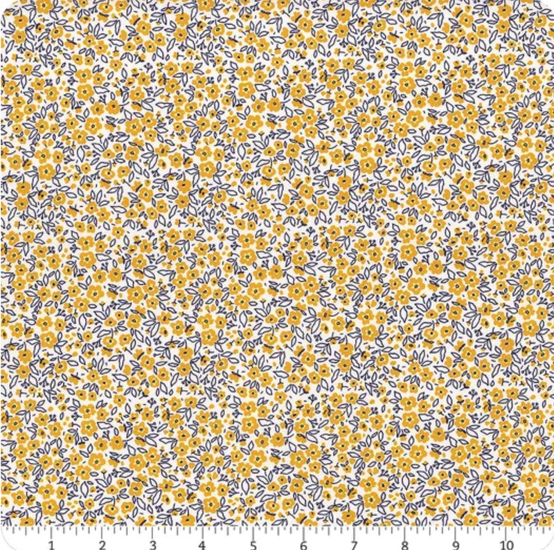 Pocket Posies - Gold Floral Dapple
