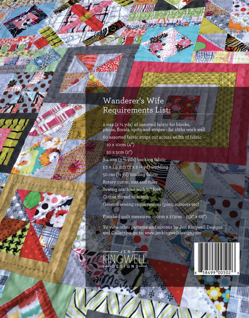 Wanderers Wife Pattern Booklet by Jen Kingwell