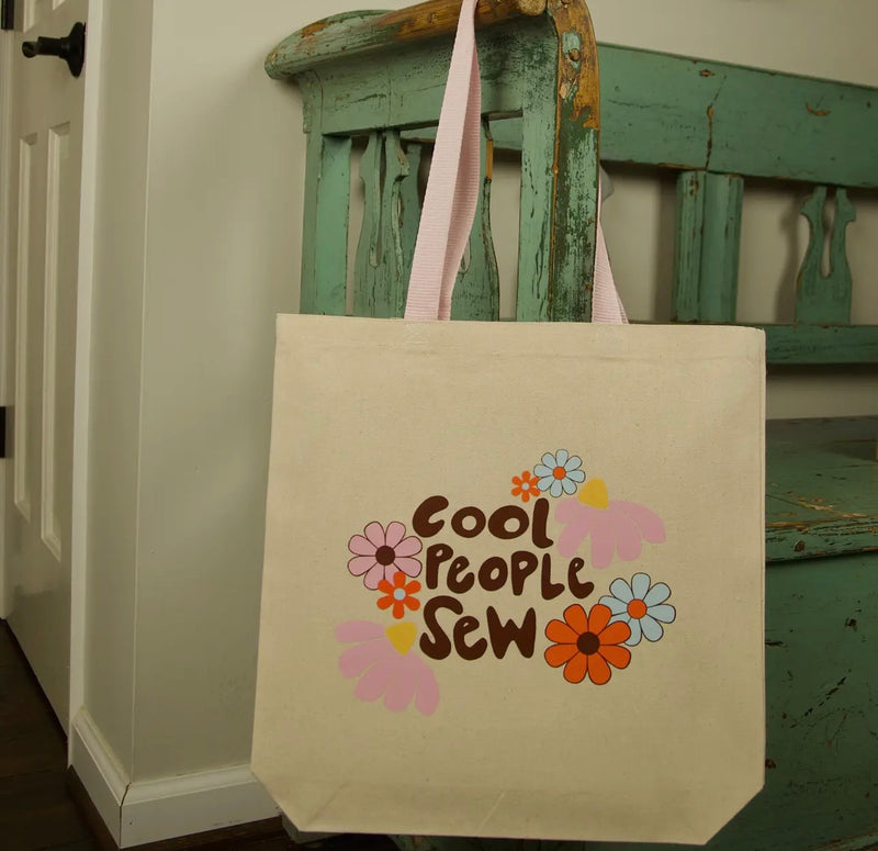 Canvas Tote - Cool People Sew