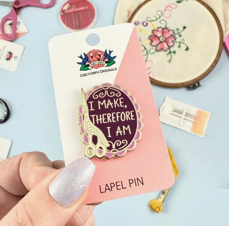 Enamel Pin - I Make