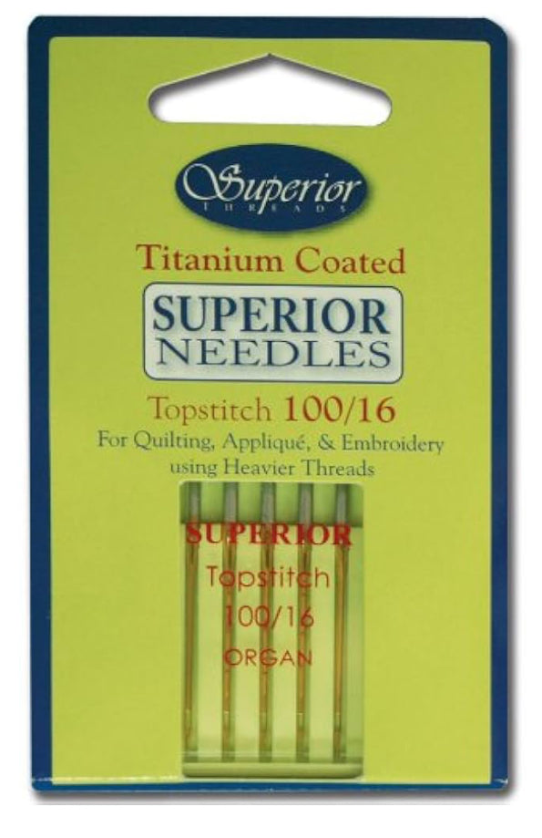 Superior Titanium Machine Needles