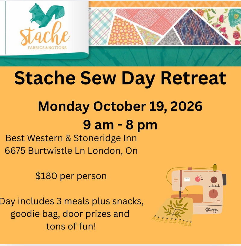 Stache Sew Day Retreat