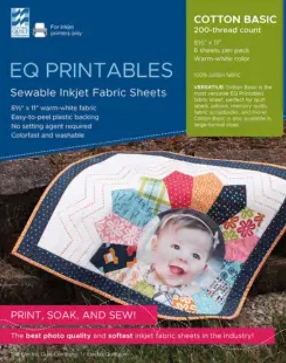 EQ Printables - Cotton Basic, 6 Sheets