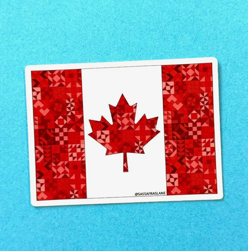 Canada Quilt Sticker