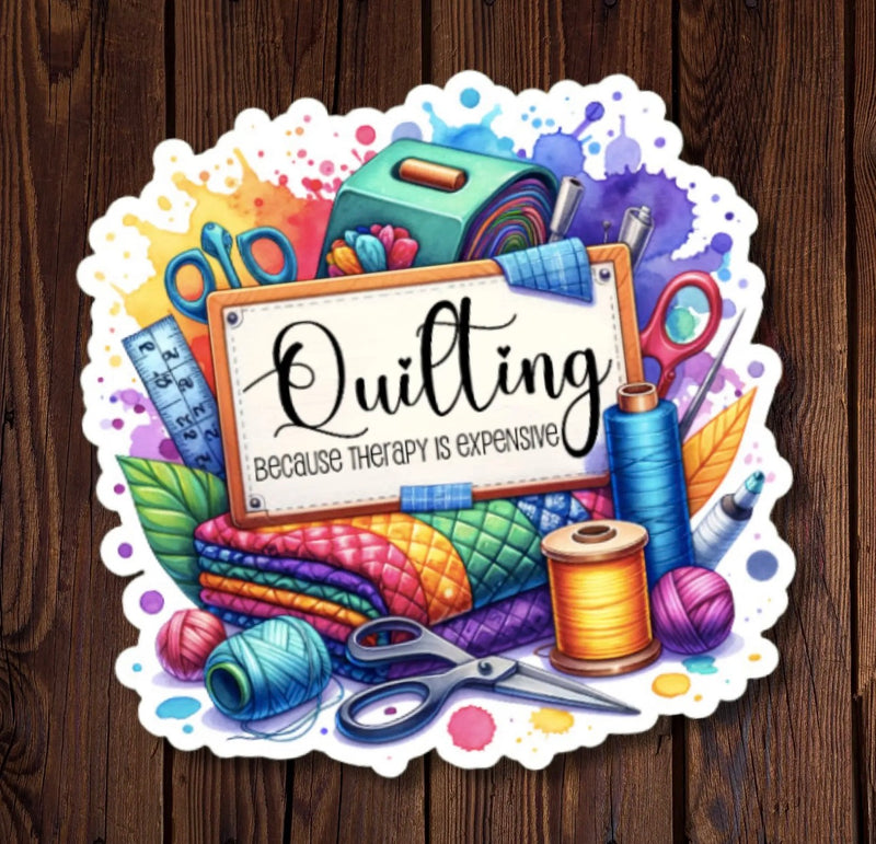 Quilty Stickers