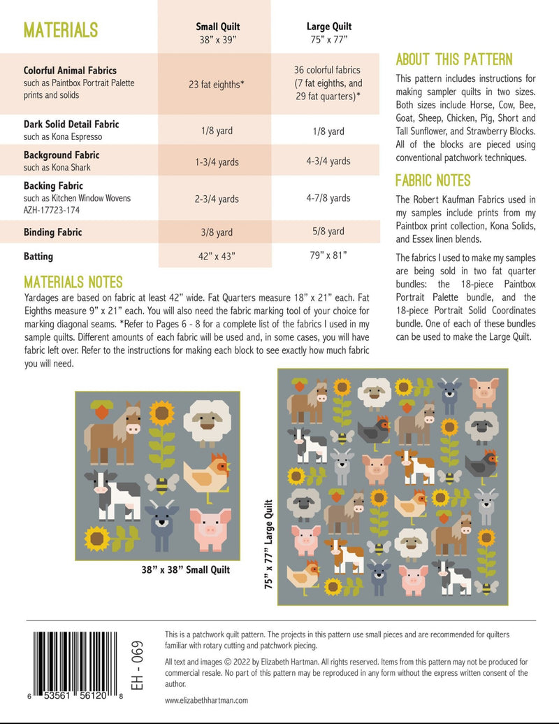 Fab Farm Quilt Pattern