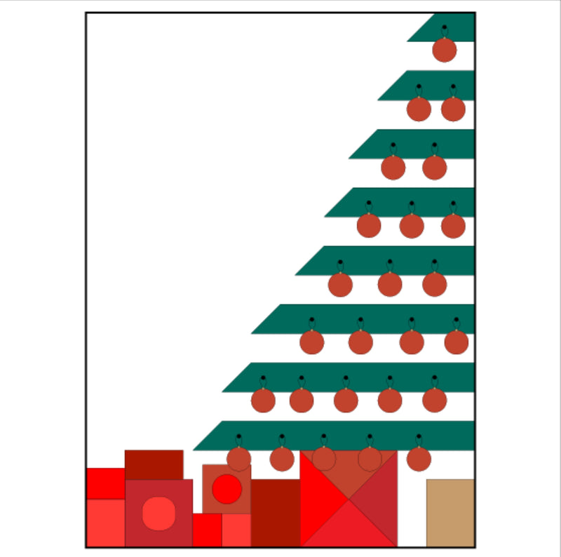 Christmas Chaos Quilt Pattern by Kiley Ferons