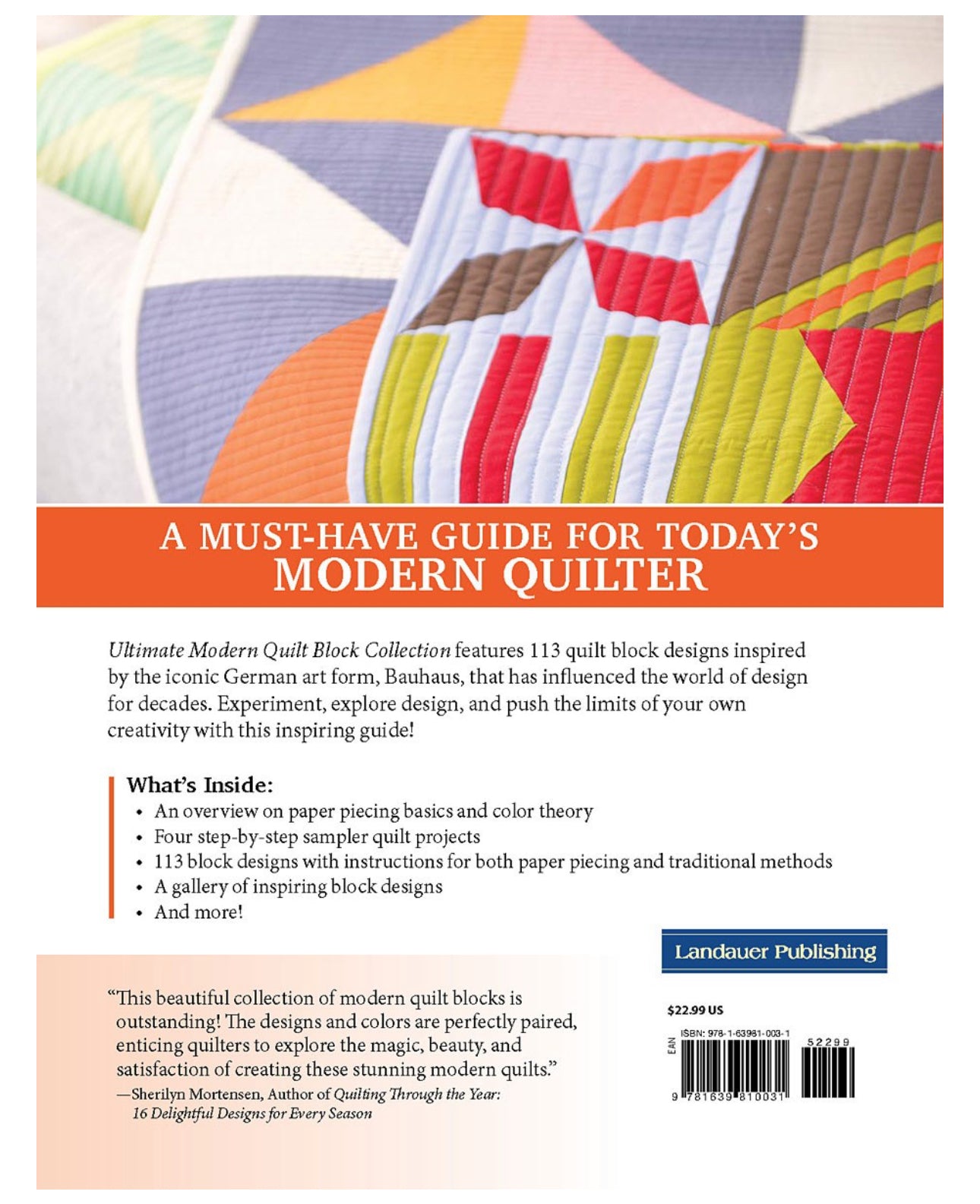 Textile Blocks Modern Ultimate Modern Quilt Block Collection – Stache Fabrics & Notions