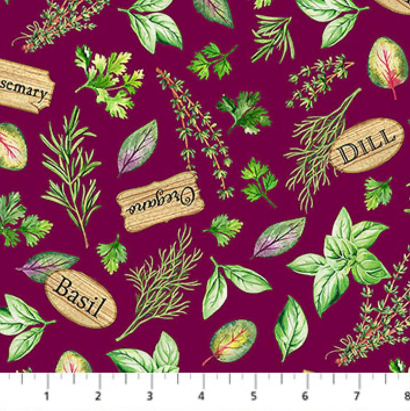 Market Garden - Herb Toss, Plum
