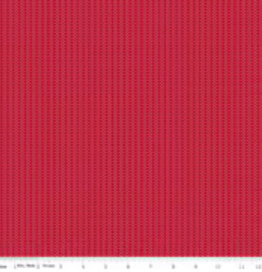 Radiant Ruby - Herringbone