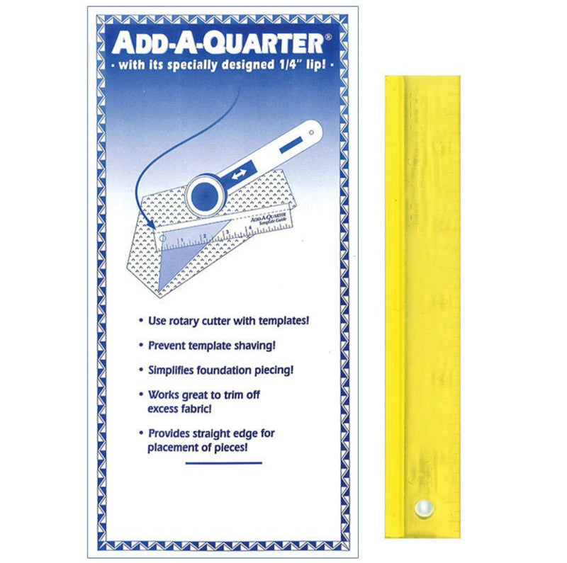 Add A-Quarter Ruler, 1” x 6”