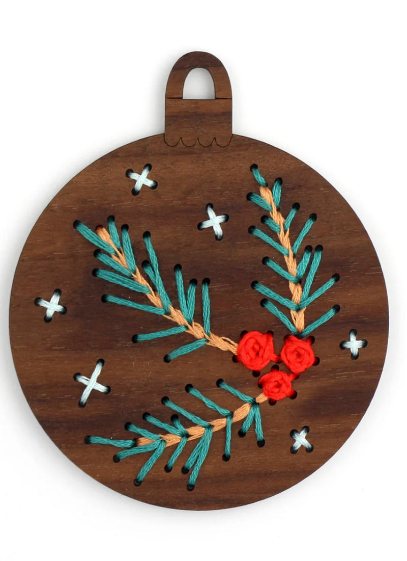 DIY Stitched Ornament