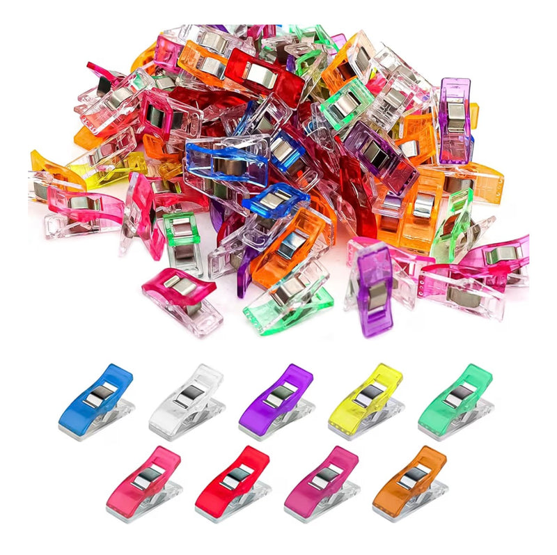 Wonder Clips - assorted colours (50)