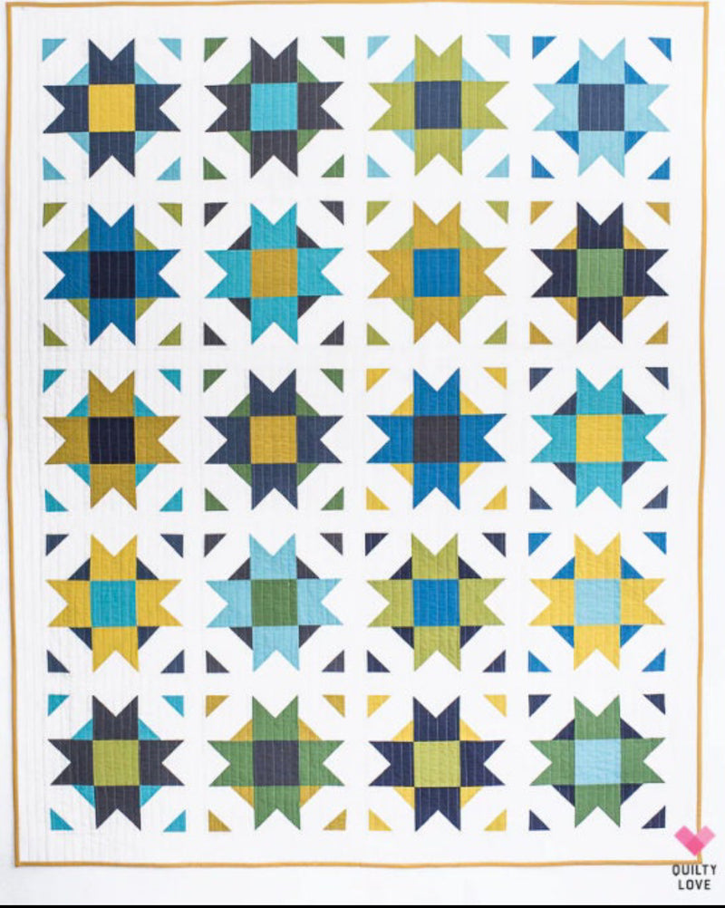 Compass Star by Quilty Love
