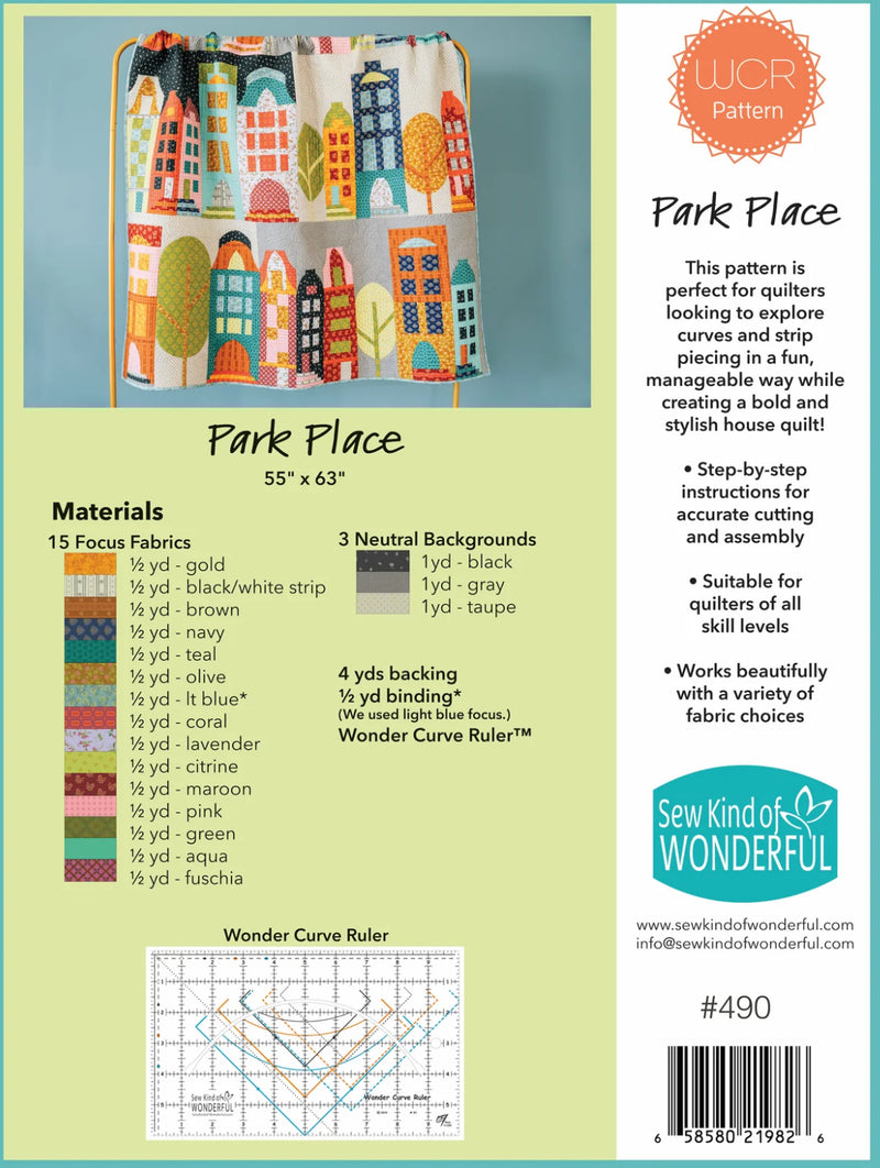 Park Place Pattern by Sew Kind of Wonderful