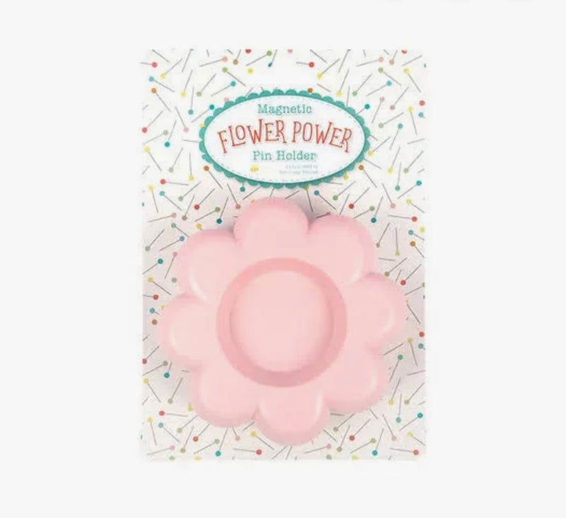 Lori Holt Flower Magnetic Pin Holder - Pink
