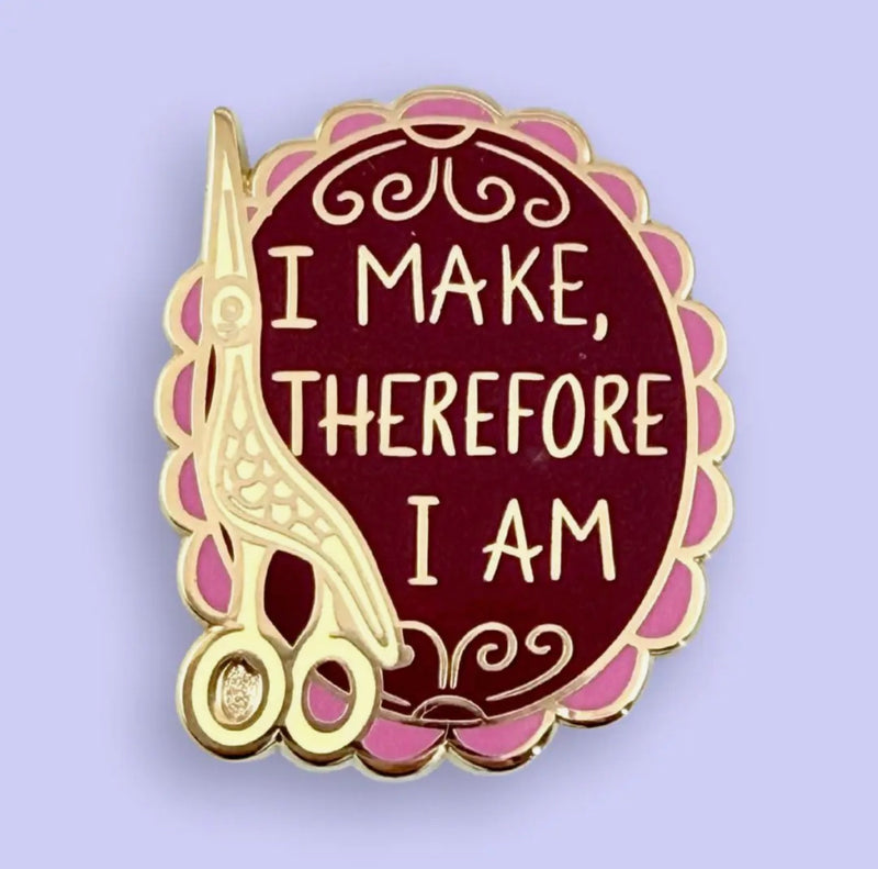 Enamel Pin - I Make