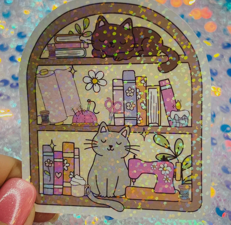 Fated Fiction Holographic Stickers
