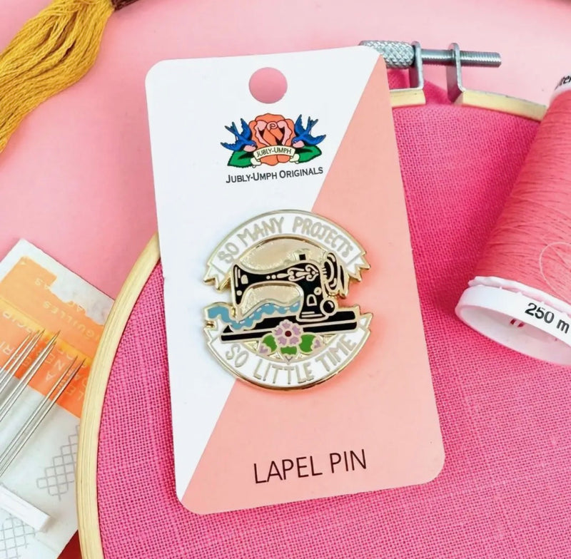 Enamel Pin - So Many Projects