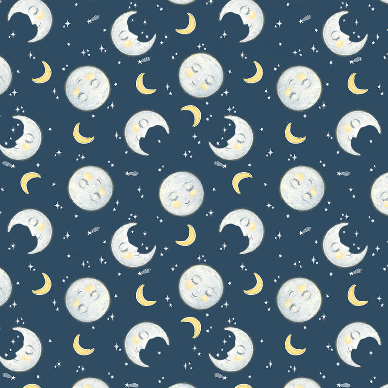 Reach for the Stars- Moon, Navy