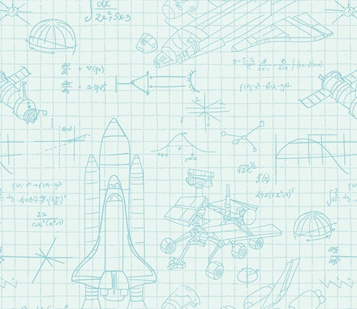 Rocket Science - Stellar Engineering, White